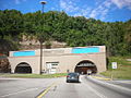 Allegheny Mountain Tunnel, through Allegheny Mountain, services Interstate 76 in Pennsylvania.