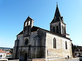 The church in Bassillac