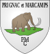 Coat of arms of Prignac-et-Marcamps