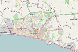 Saltdean Lido is located in Brighton & Hove