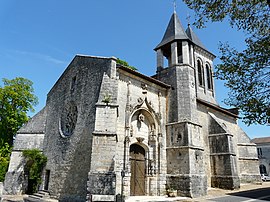 The church in Champagnac-de-Belair