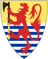 First attested arms of Iceland, c. 13th–16th centuries, in a modern interpretation