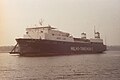 MS Malmö Link leaves Travemünde in 1993
