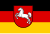 Landesflagge Niedersachsens