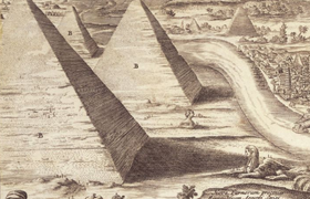 Johanne Baptista Homann (map), Aegyptus hodierna (1724)