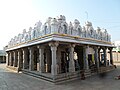 Spacious open mantapa of Kanakachalapathi temple at Kanakagiri