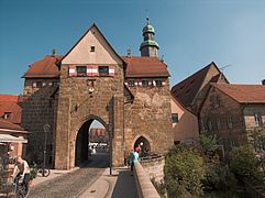 Nürnberger Tor am Rande der historischen Altstadt