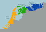 Division of Frisia by the Lex Frisionum