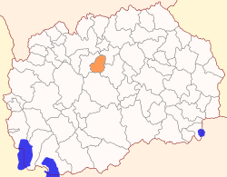 Location of Municipality of Zelenikovo