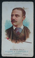 Maurice Daly, US billiards champion, 1888