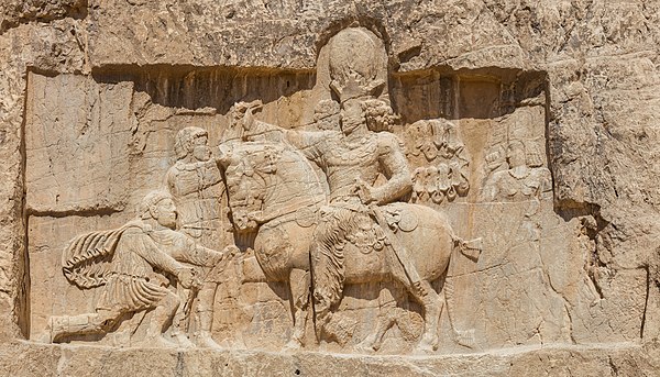 Relief depicting the Battle of Edessa