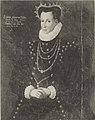 Elisabeth of Nassau-Siegen (1542–1603). Photo of an anonymous portrait. Rijksmuseum, Amsterdam.