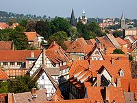 Stiftskirche, Schloss und Altstadt von Quedlinburg