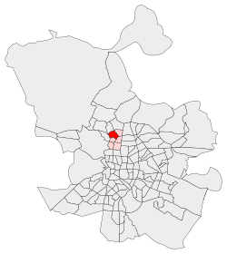 Location of Valdeacederas