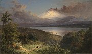 View of Cotopaxi (1867); Yale University Art Gallery