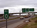 Mile marker 0 of Interstate 359 in 2003