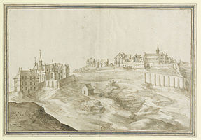 Die Abbaye d’en haut und das Priorat 1625