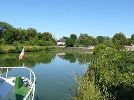 The Canal des Ardennes at Attigny