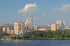 Bank of the Dnieper River