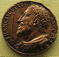 Franz I., Medaille von Benvenuto Cellini