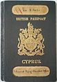 British Cyprus passport - older version