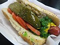 Image 35Chicago-style hot dog (from Culture of Chicago)