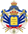 Coat of arms of Louis Philippe I