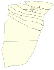 Location of the city of Ghardaïa within Ghardaïa Province