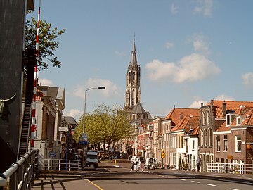 Nieuwe Kerk from Koepoortbrug