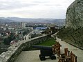 View of the ramparts and tourist facilities, in the 2000s.