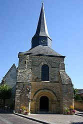 The church in Ballan-Miré