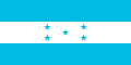 Honduras flag, for color tone