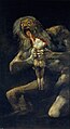 Saturno devorando a sus hijos (1819-1823), Oil mural transferred to canvas, Francisco de Goya, Museo del Prado - Madrid