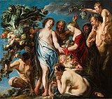 Jacob Jordaens – An Allegory of Fruitfulness, 1620–1629