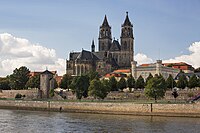 Magdeburg - Capital city of Saxony-Anhalt - The Magdeburg Cathedral is the city's landmark.