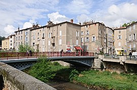 The iron bridge in Lodève