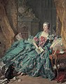 François Boucher: Madame de Pompadour, 1756. Die Maitresse und Freundin Ludwigs XV. galt als eine der schönsten und entzückendsten Frauen der Welt.