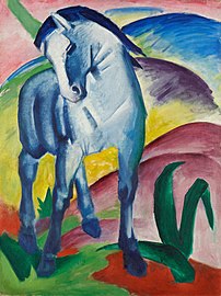 Franz Marc, Blue Horse