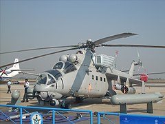 IAF Mi-35 Hind Akbar's rockets, bombs and armaments
