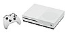 An Xbox One S console and controller