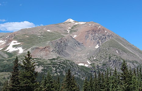 23. Mount Lincoln is the highest summit of Colorado's Mosquito Range and of the entire Missouri River drainage basin.