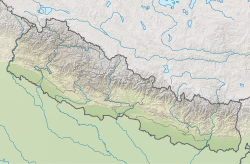 1833 Bihar–Nepal earthquake is located in Nepal