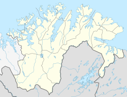 Kåfjord is located in Finnmark
