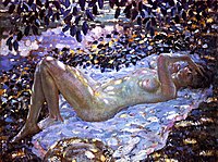 Nude in Dappled Sunlight, 1915