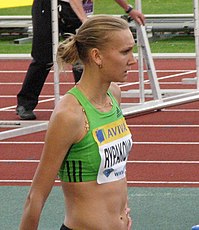 Olga Rypakowa gewann die Silbermedaille