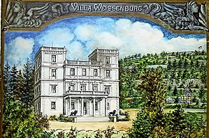 Villa Weißenburg, 1898.
