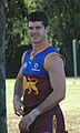 Jonathan Brown during a Brisbane Lions training session on May 8