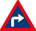 Sharp turn right