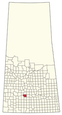Location of the RM of Enfield No. 194 in Saskatchewan