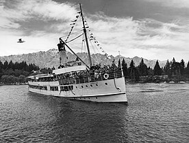 Earnslaw at the Wakatipu District Centenary, 1962